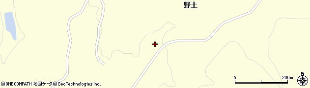 岩手県一関市東山町田河津野土58周辺の地図