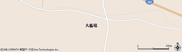 岩手県一関市大東町渋民（大馬場）周辺の地図