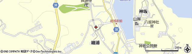 細浦駅周辺の地図