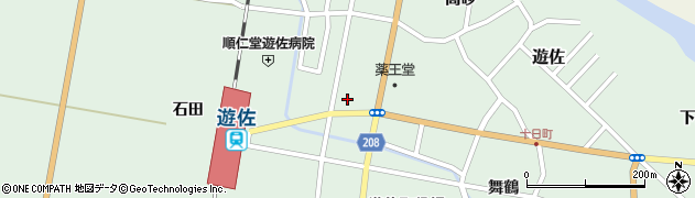 酒田合同自動車株式会社　遊佐営業所周辺の地図