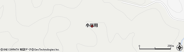 岩手県一関市東山町長坂小豆用周辺の地図