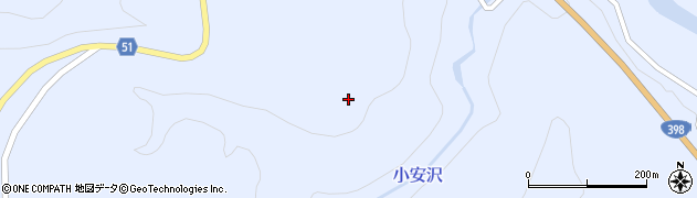 秋田県湯沢市皆瀬（堰根）周辺の地図