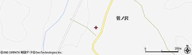岩手県一関市大東町猿沢清水田31周辺の地図