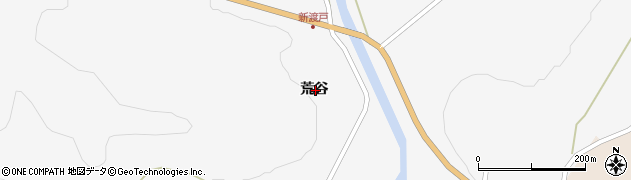 岩手県一関市大東町猿沢荒谷周辺の地図