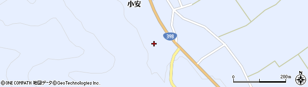 秋田県湯沢市皆瀬小安32周辺の地図