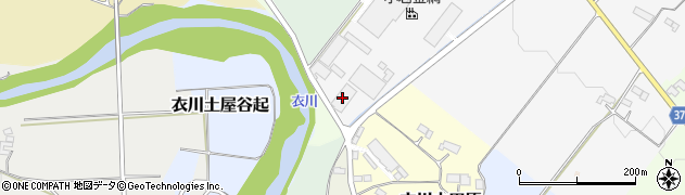 小岩金網株式会社岩手衣川工場周辺の地図