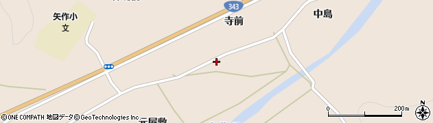 岩手県陸前高田市矢作町中島43周辺の地図