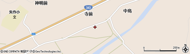 岩手県陸前高田市矢作町中島38周辺の地図