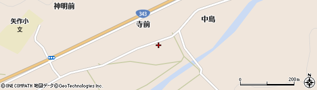 岩手県陸前高田市矢作町中島33周辺の地図