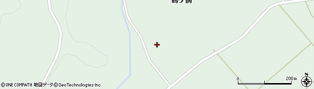 岩手県一関市大東町大原鶴ケ前1周辺の地図