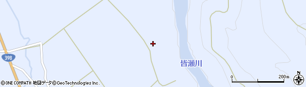 秋田県湯沢市皆瀬（弩輪）周辺の地図