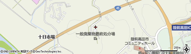 岩手県陸前高田市竹駒町相川105周辺の地図