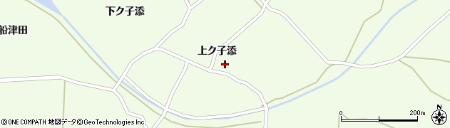 山形県遊佐町（飽海郡）野沢（上ク子添）周辺の地図