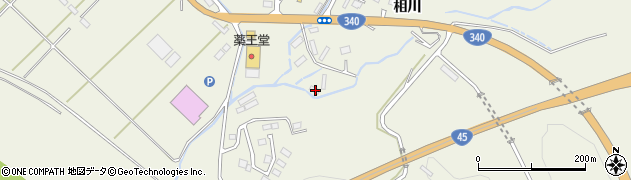 岩手県陸前高田市竹駒町相川7周辺の地図