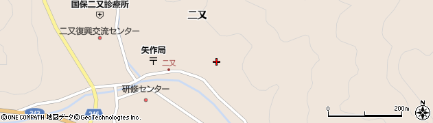 陸前高田市消防団　矢作分団本部第一部周辺の地図