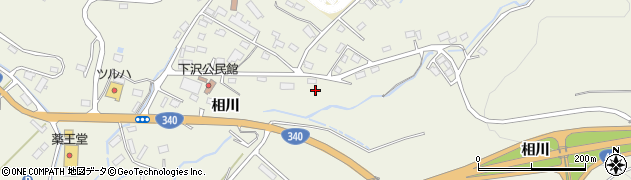 岩手県陸前高田市竹駒町相川21周辺の地図