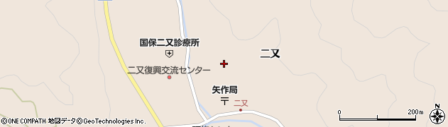 岩手県陸前高田市矢作町周辺の地図