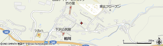 岩手県陸前高田市竹駒町相川73周辺の地図