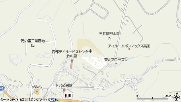 〒029-2203 岩手県陸前高田市竹駒町の地図