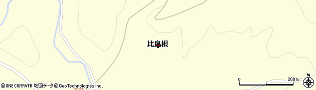 岩手県一関市東山町田河津比良根周辺の地図