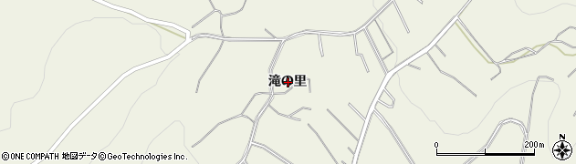 岩手県陸前高田市竹駒町滝の里周辺の地図