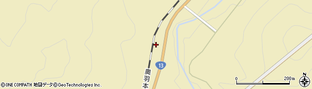 秋田県湯沢市上院内新雄勝周辺の地図