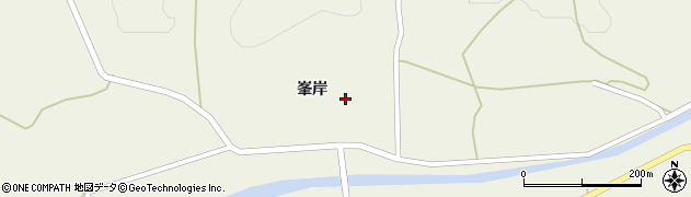 岩手県一関市大東町沖田峯岸14周辺の地図