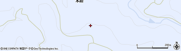 秋田県湯沢市皆瀬（新萱場）周辺の地図