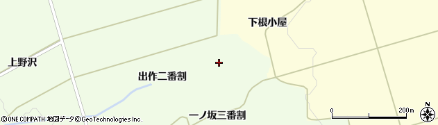 山形県遊佐町（飽海郡）野沢（出作一番割）周辺の地図