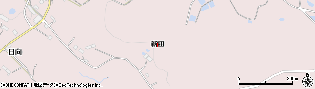 岩手県奥州市前沢生母（新田）周辺の地図