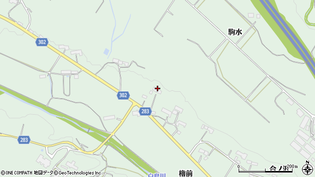 〒029-4205 岩手県奥州市前沢小沢口の地図