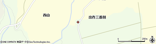 山形県遊佐町（飽海郡）野沢（出作四番割）周辺の地図