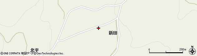 岩手県陸前高田市竹駒町新田42周辺の地図