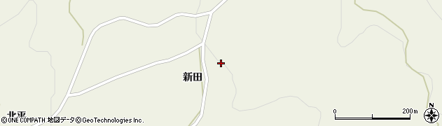 岩手県陸前高田市竹駒町新田49周辺の地図