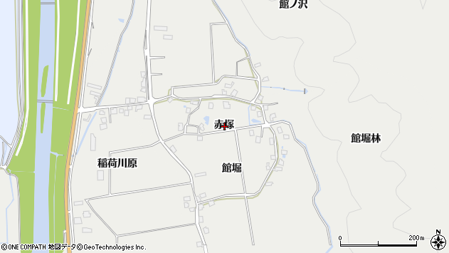 〒019-0204 秋田県湯沢市横堀の地図