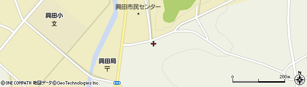 岩手県一関市大東町沖田小七郎1周辺の地図