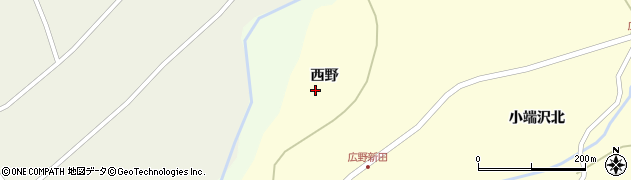 山形県遊佐町（飽海郡）白井新田（西野）周辺の地図