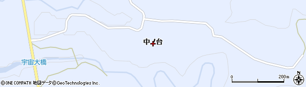 秋田県湯沢市皆瀬（中ノ台）周辺の地図
