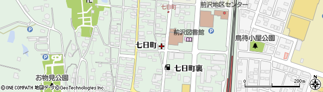 前沢理容所周辺の地図