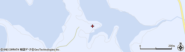 秋田県湯沢市皆瀬（大学森）周辺の地図