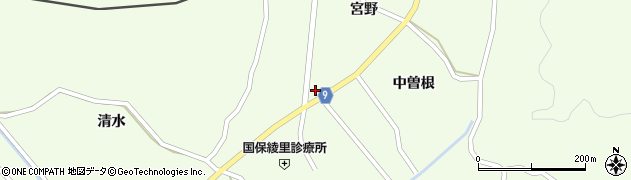 大船渡警察署　綾里駐在所周辺の地図