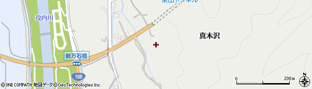 秋田県湯沢市横堀（館ノ沢）周辺の地図