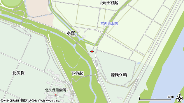 〒029-4204 岩手県奥州市前沢田中の地図
