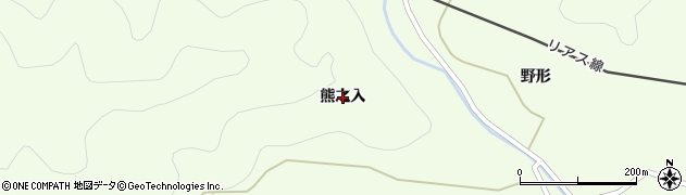 岩手県大船渡市三陸町綾里（熊之入）周辺の地図