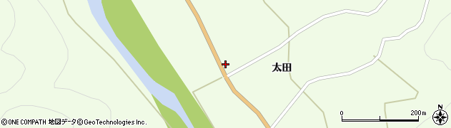 岩手県陸前高田市横田町太田54周辺の地図
