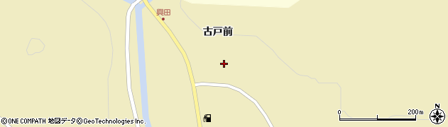 岩手県一関市大東町鳥海（古戸前）周辺の地図