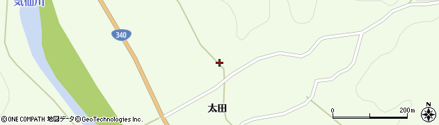 岩手県陸前高田市横田町太田67周辺の地図