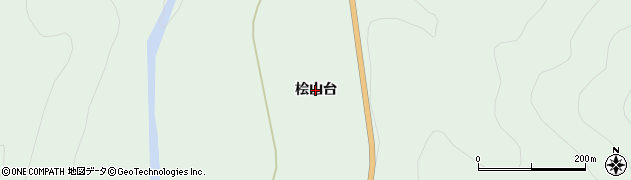 秋田県東成瀬村（雄勝郡）椿川（桧山台）周辺の地図