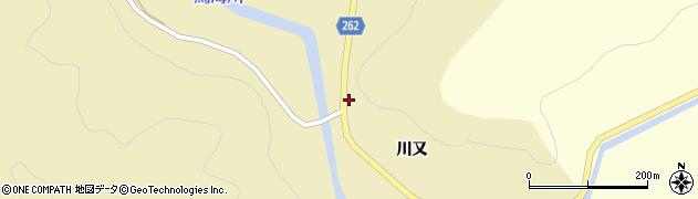 岩手県一関市大東町鳥海川又25周辺の地図