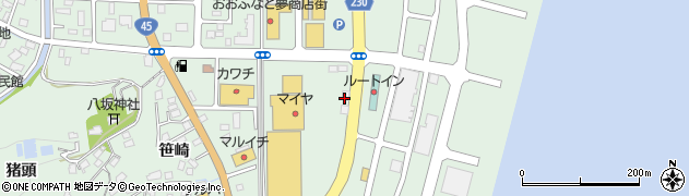 魚民 キャッセン大船渡ショッピングセンター店周辺の地図